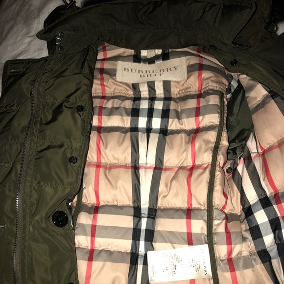 burberry brit parka